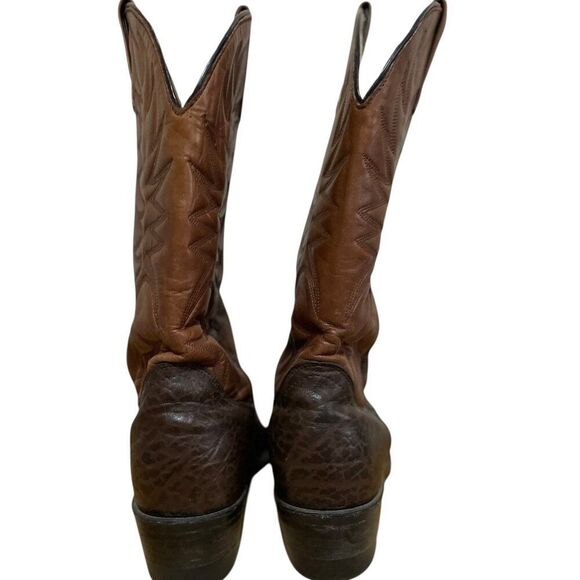 Vintage Red Wing Shoes Pecos Style 9805 Western Boots Sz 7D Made In USA - Picture 5 of 8